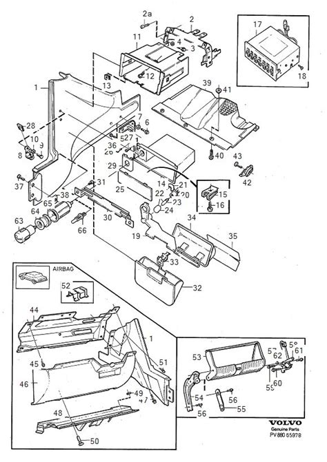 1994 volvo 940 dash parts metal brackets|1994 VOLVO 940 .